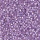 Miyuki delica beads 10/0 - Silver lined lavender alabaster dyed DBM-629